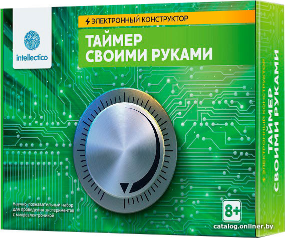 

Конструктор Intellectico Электронный конструктор 1008 Таймер своими руками