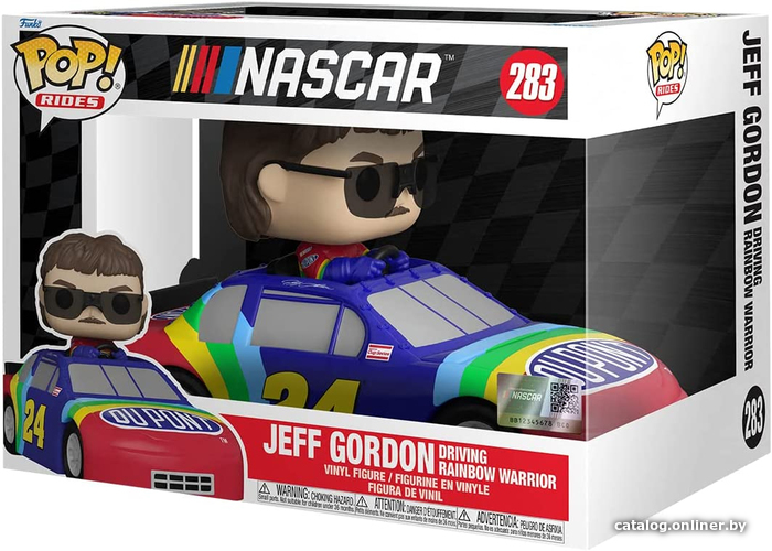

Фигурка Funko POP! Rides. Super Deluxe NASCAR: Jeff Gordon (Rainbow Warriors) 59238