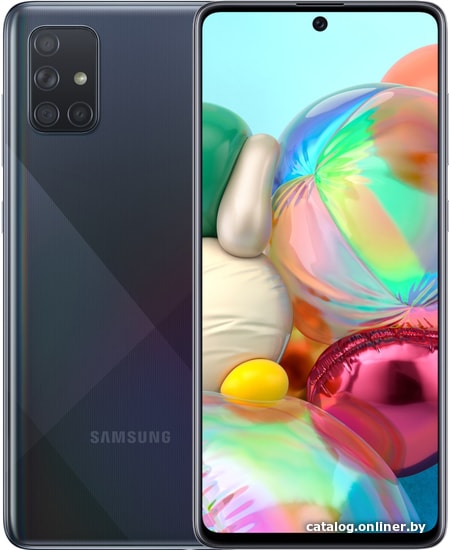 

Смартфон Samsung Galaxy A71 SM-A715F/DSM 6GB/128GB (черный)