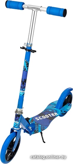 

Двухколесный подростковый самокат Scooter 3621 (синий)