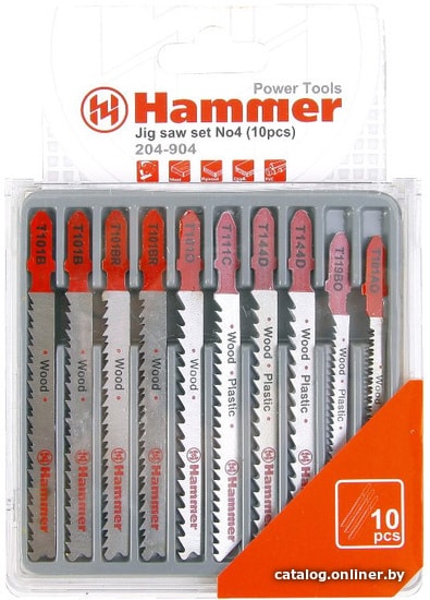 

Набор оснастки Hammer 204-904 (10 предметов)