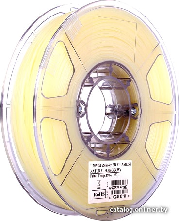 

Пластик eSUN eSmooth 1.75 мм 500 г (натуральный)