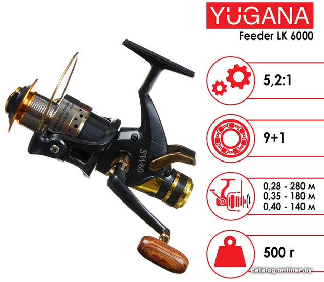 

Рыболовная катушка Yugana Feeder LK 6000