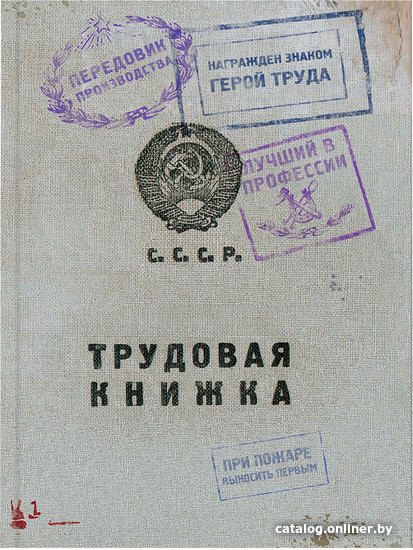 

Блокнот Бюро Находок Трудовая книжка RN819 (50 л)