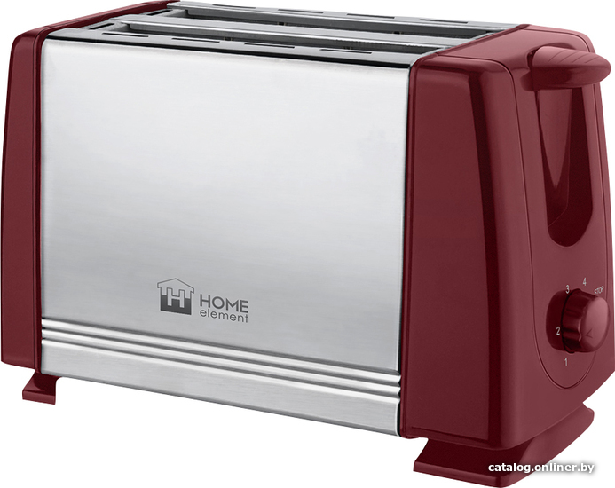 

Тостер Home Element HE-TS500 (бордовый гранат)