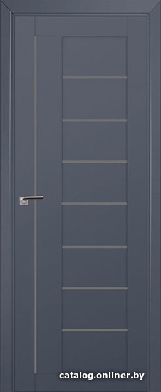 

Межкомнатная дверь ProfilDoors 17U (Антрацит)