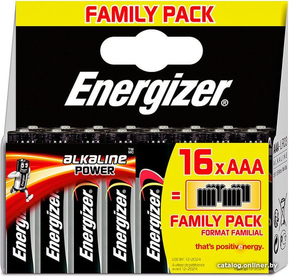 

Батарейка Energizer Alkaline Power AAA 16 шт