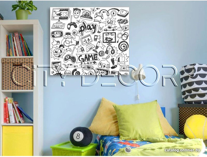 

Модульная картина Citydecor Детская 2.37 60x70 см