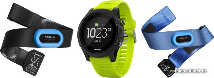 

Умные часы Garmin Forerunner 935 HRM-Tri (черный/зеленый)