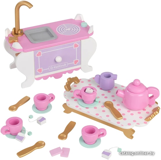 

Набор игрушечной посуды KidKraft Время чая 10164-KE