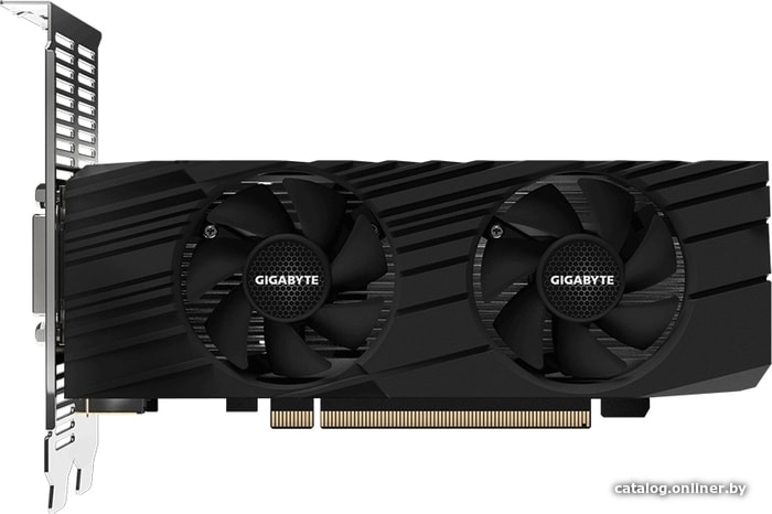 

Видеокарта Gigabyte GeForce GTX 1650 D6 Low Profile 4GB GDDR6 GV-N1656D6-4GL