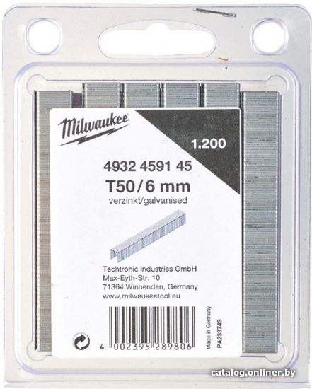 

Скобы Milwaukee 4932459145 (1200 шт)