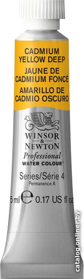 

Акварельная краска Winsor & Newton Professional №111 102111 (5 мл, кадмий желтый насыщенный)