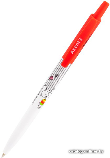 

Ручка шариковая Axent Cat & Ice Cream AB 1090-13 (синий)