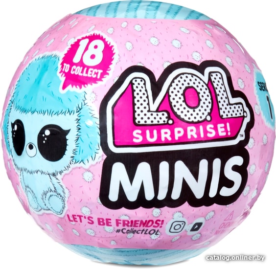 

Кукла-сюрприз L.O.L. Surprise! Minis 569343
