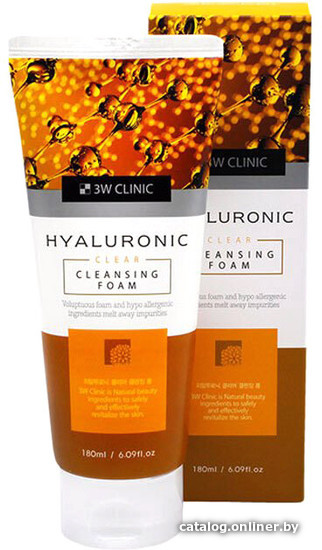 

3W Clinic Пенка для умывания 3W Clinic Hyaluronic Clear Cleansing Foam 180 мл