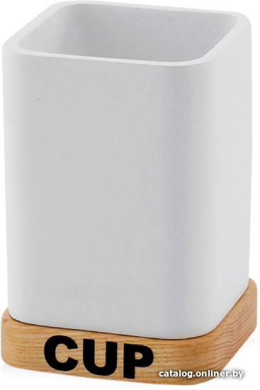 

Стакан для зубной щетки и пасты Home&You 57947-BIA-KUBL