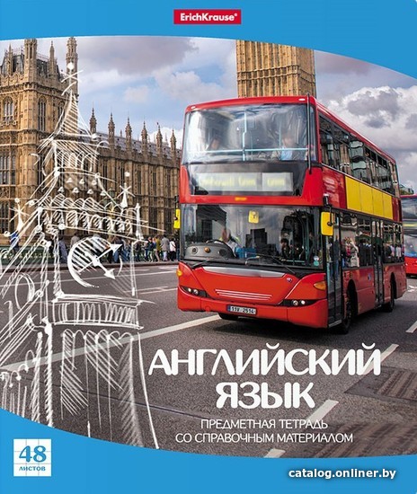 

Полуобщая тетрадь Erich Krause Перспектива Английский язык 48 л клетка 43606