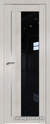 

Межкомнатная дверь ProfilDoors Модерн 47X 70x200 (эш вайт мелинга/стекло черный триплекс)