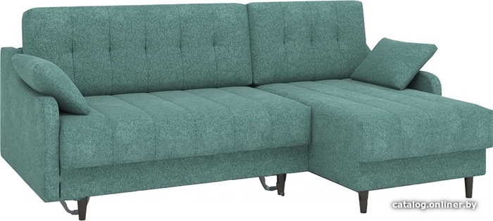 

Угловой диван Rivalli Женева (Melange Emerald изумрудный)