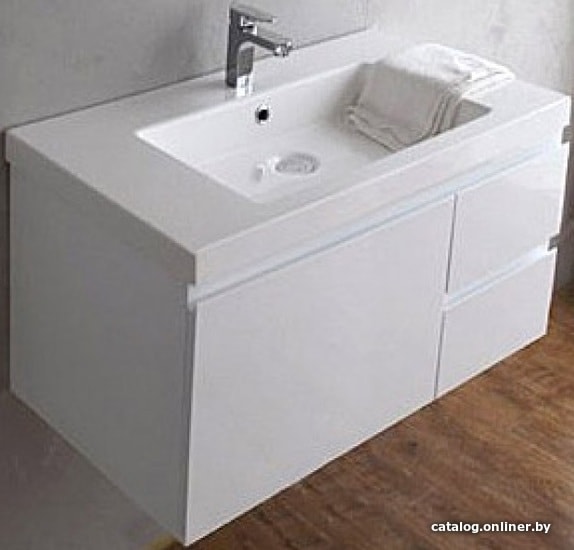 

BelBagno Тумба под умывальник Luce BB1000VAC/BL (bianco laccato lucido)