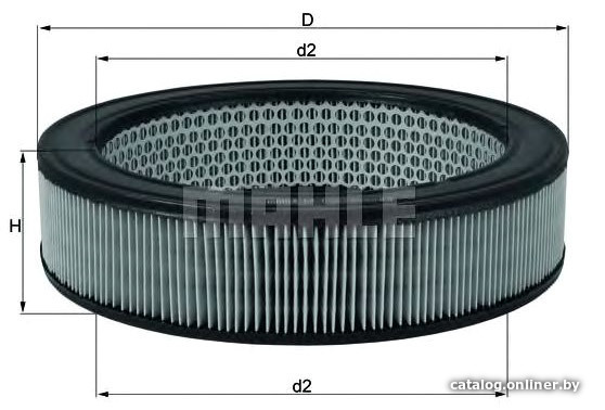 

Воздушный фильтр Mahle Knecht LX1