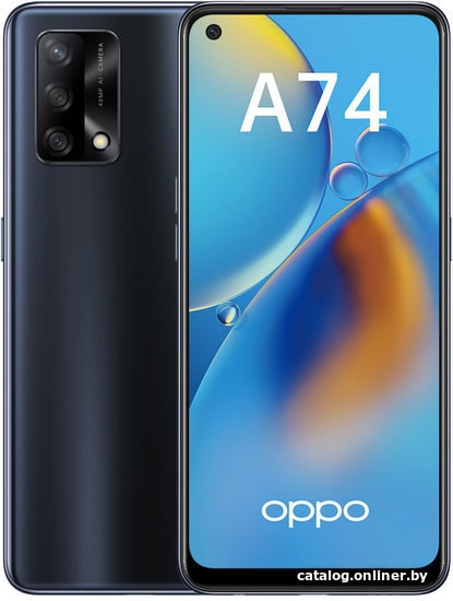 

Смартфон Oppo A74 CPH2219 4GB/128GB (черный)