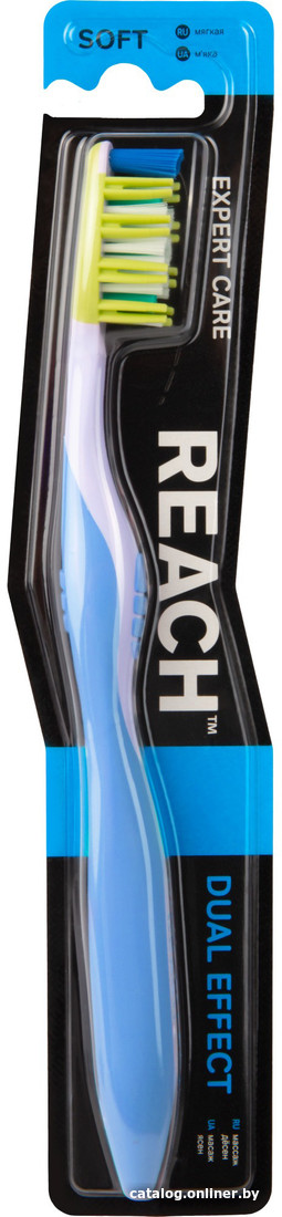 

Зубная щетка Reach Dualeffect мягкая (в ассортименте)