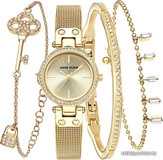 

Наручные часы с украшением Anne Klein 3424GBST