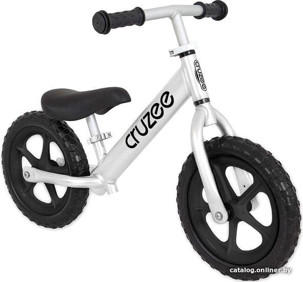 

Беговел Cruzee UltraLite черные колеса (серебристый)