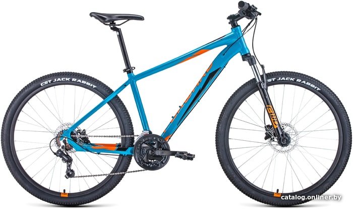 

Велосипед Forward Apache 27.5 3.0 disc р.15 2021 (голубой)