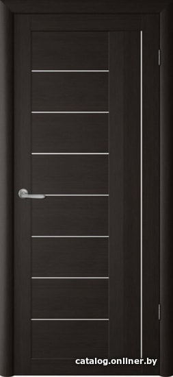 

Межкомнатная дверь Albero Марсель 80x200 (темный кипарис, стекло белое)