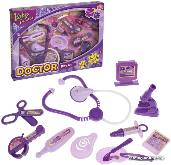 

Игровой набор доктора терапевта Наша Игрушка Доктор 200517168