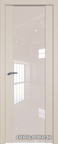 

Межкомнатная дверь ProfilDoors 110U 80x200 (санд, стекло lacobel перламутровый лак)