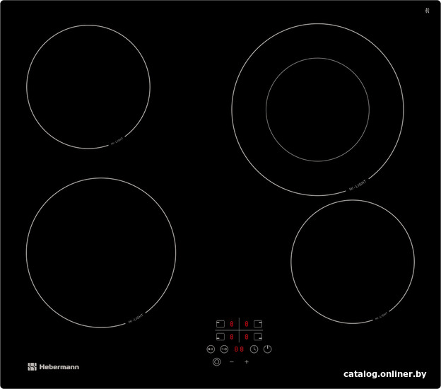 

Варочная панель Hebermann HBKC 6041.1 B
