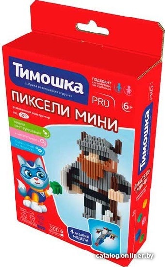 

Конструктор Тимошка Pro 022 Пиксели мини