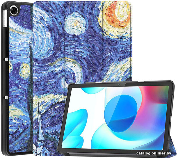 

Чехол для планшета JFK Smart Case для Realme Pad (ван гог)