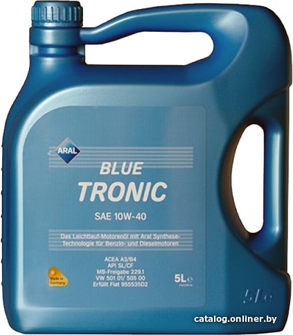 

Моторное масло Aral Blue Tronic SAE 10W-40 5л
