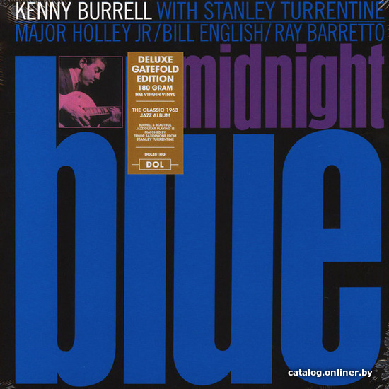 

Виниловая пластинка Kenny Burrell ‎- Midnight Blue