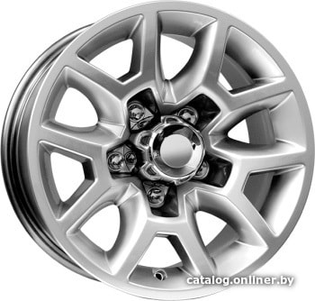 

Литые диски K&K Калахари 16x7.5" 5x139.7мм DIA 108.5мм ET 2мм Сильвер