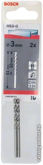 

Набор оснастки Bosch 2608585911 (2 предмета)
