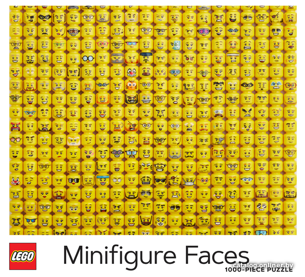 

Пазл LEGO Minifigure Faces 5007070 (1000 эл)