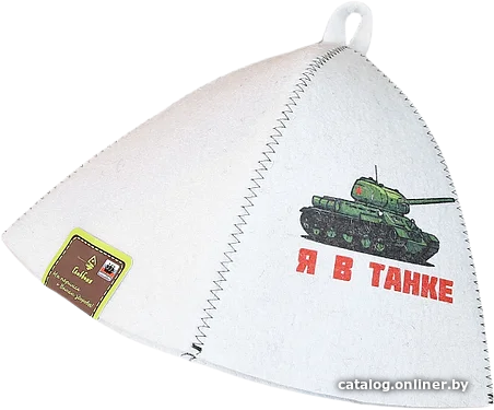 

Шапка для бани Невский банщик Я в танке