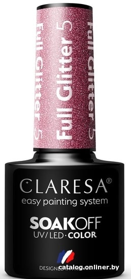 

Гель-лак Claresa Hybrid Full Glitter 5 5 мл