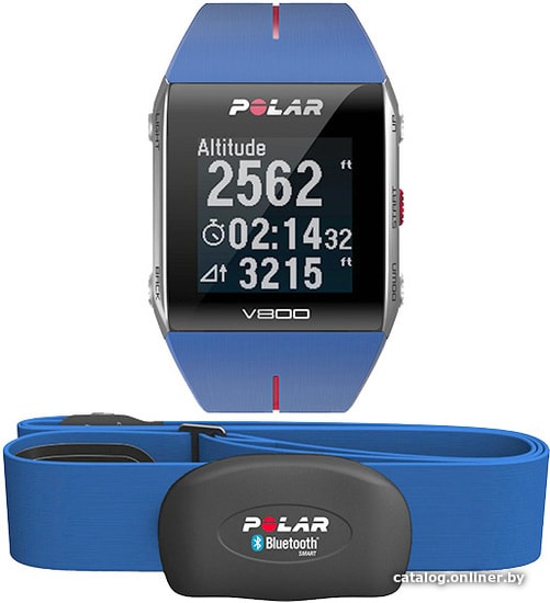 

Умные часы Polar V800 HR (синий)