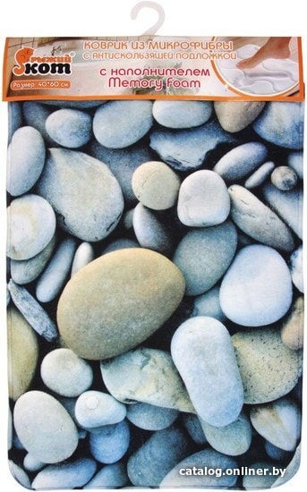

Коврик для ванной Рыжий кот Галька Mat-Pebbles-MF 000874