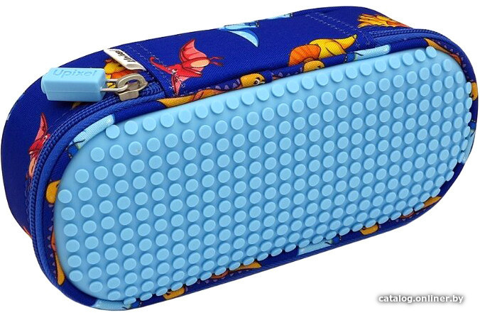 

Пенал Upixel Super Class Pencil Case WY-B012 81007 (синий с динозаврами)