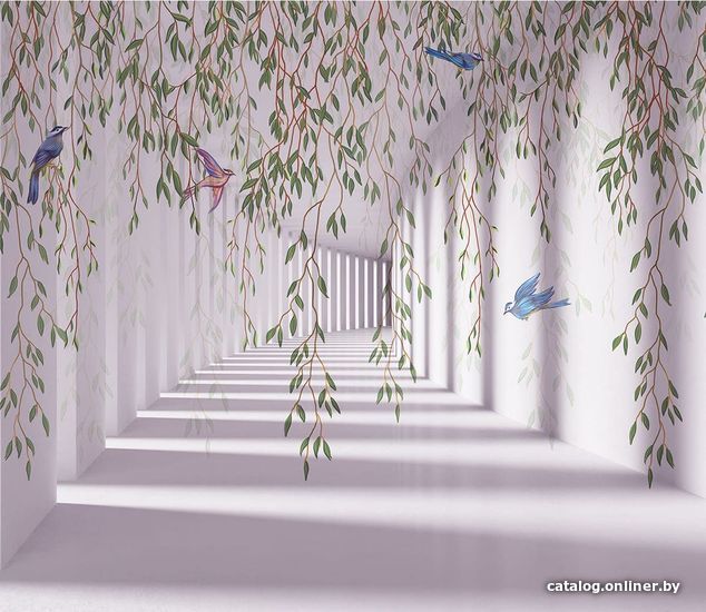 

Виниловые обои Citydecor Flower Tunnel 3D 5 300x270
