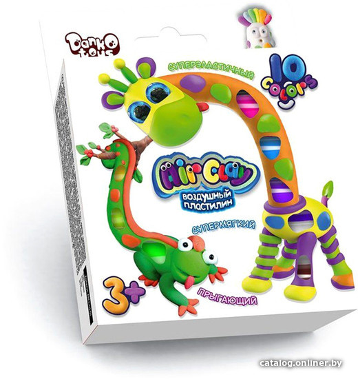 

Пластилин легкий Danko Toys Воздушный пластилин Air Clay ARCL-03-01 (10 цв)