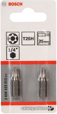

Набор бит Bosch 2608522012 (2 предмета)